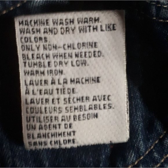 WOODLAND | Toddler Jean Overalls Blue Size 18 months - Picture 5 of 5